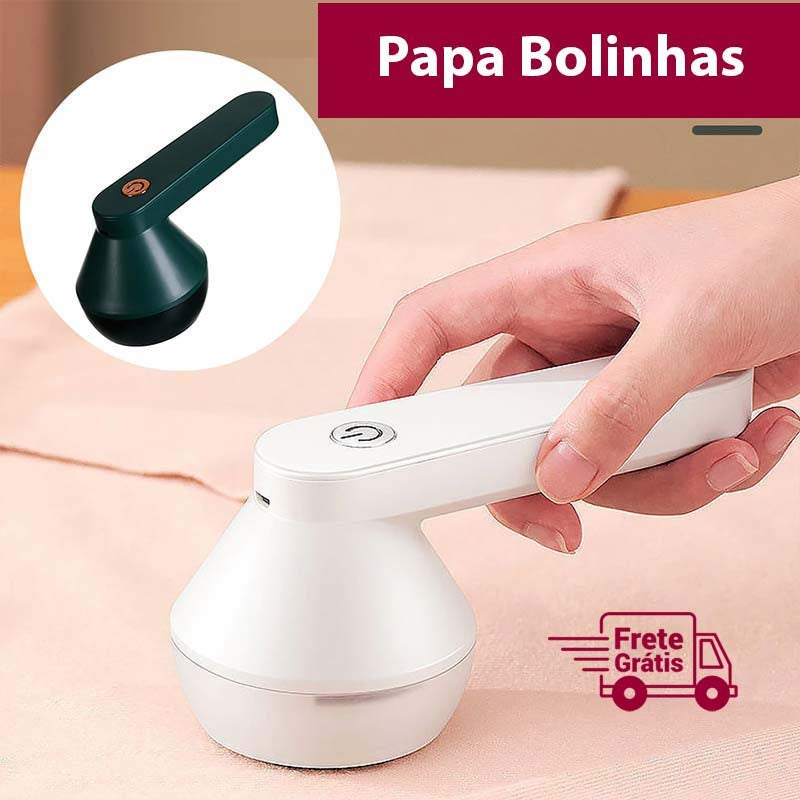 Removedor de Pelos Papa Bolinha Eletrico Sem Fio