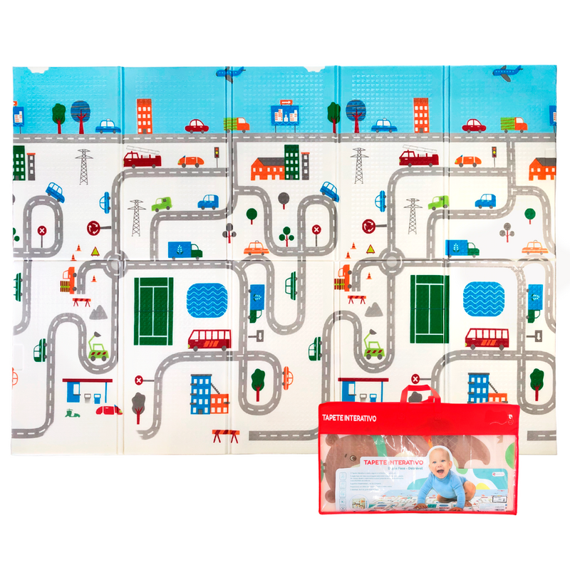 Tapete de Atividade Tatame Infantil Dupla Face 2,0 x 1,5m