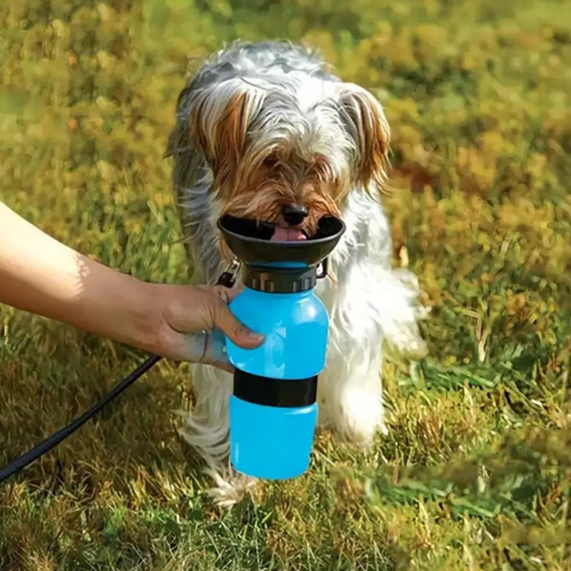 Garrafa De Água Pet Bebedouro Portátil Passeio 1Un