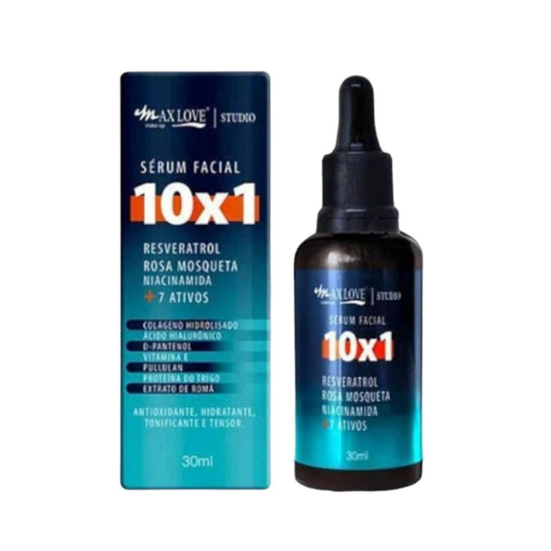 Sérum Facial 10 e 1 Blend de Ativos Max Love