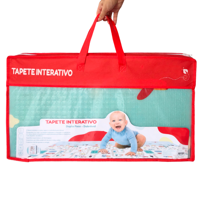 Tapete de Atividades Infantil Tatame Super Macio Dobrável