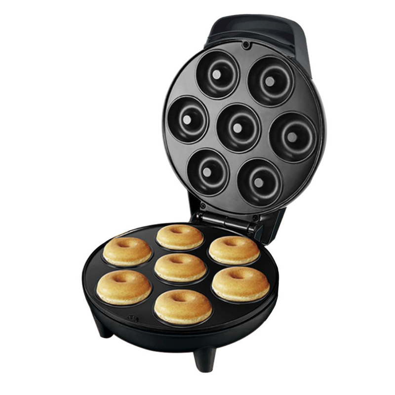 Máquina de Mini Donuts Elétrica 7 Furos 110v Faça e Venda