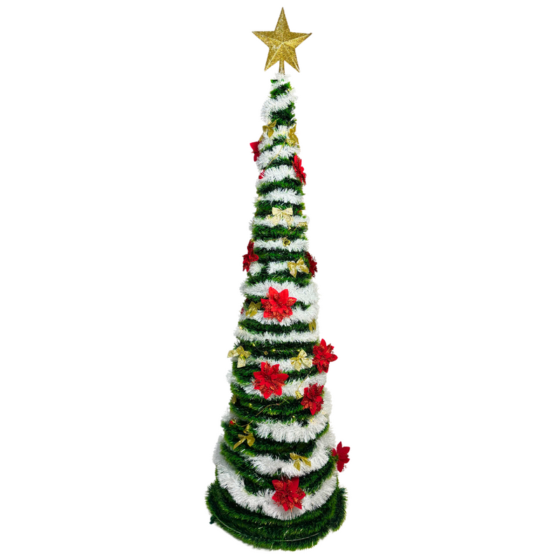 Arvore Natal Dobravel 1 Metro E 80cm Lisa Casa Grande Utz